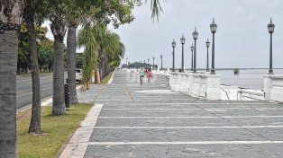 Miércoles gris en la ciudad de Santa Fe para este comienzo de 2025