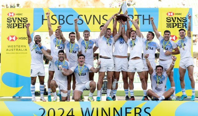 Los Pumas 7s se consagraron campeones en el Seven de Australia al vencer al local 31 a 5.