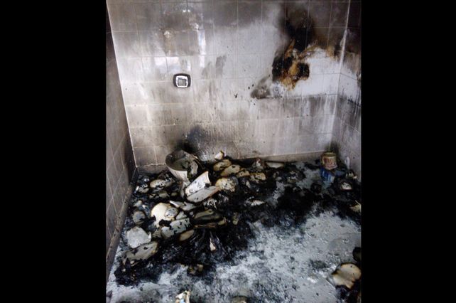 Destrozaron y robaron el fin de semana en una escuela secundaria de Santa Rosa de Lima