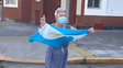 Falleció la Abuela Lalala, la recordada hincha viral en los festejos del Mundial 2022
