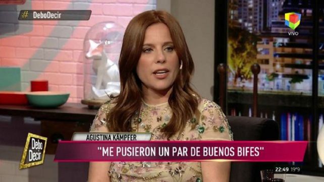 Agustina Kämpfer reveló que sufrió violencia de género: Me pusieron unos buenos bifes