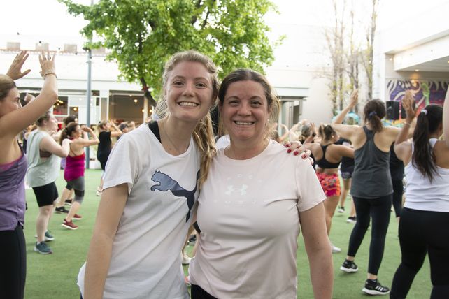 Mariana Distéfano y Silvina Crisi.  