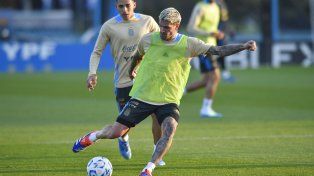 Rodrigo De Paul será uno de los máximos referentes del equipo argentino en el partido ante Chile.