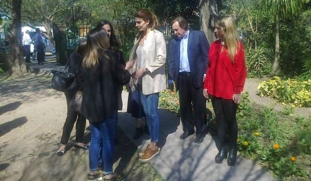 Finalmente, Awada llegó a Paraná