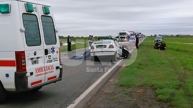 Murió un automovilista en un choque frontal con un camión sobre la ruta ...