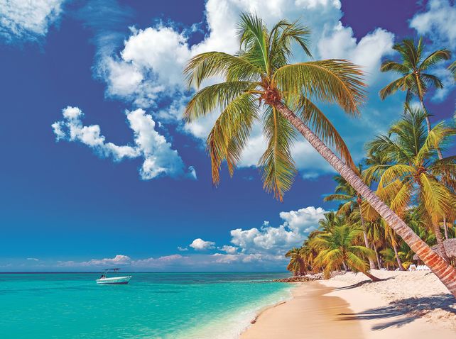 Las playas de Punta Cana son conocida por su arena blanca y su agua cristalina.