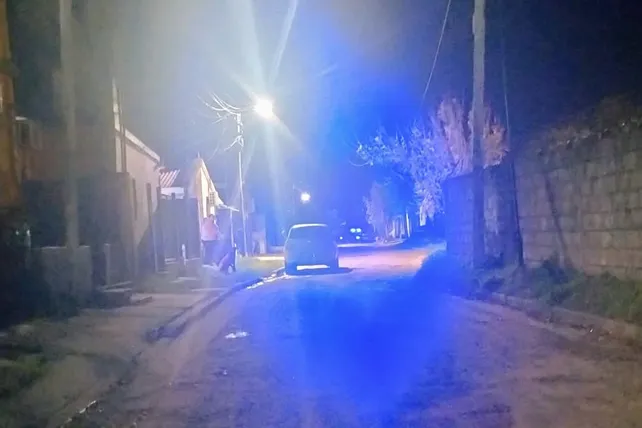 La casa de Coronda donde vivía la pareja de policías junto a un tío de la mujer.