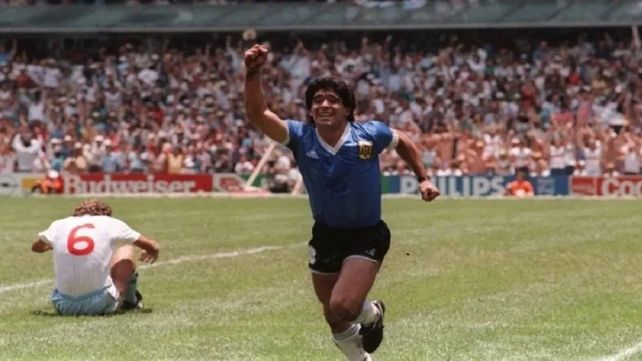 El gol del siglo. Maradona marcó el mítico gol ante los ingleses el 22 de junio de 1986. A partir de 2020