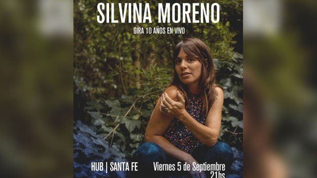 Silvia Moreno regresa a Santa Fe presentando su disco 10 años en vivo