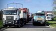 Por la cosecha récord, los camiones congestionan las rutas del cordón industrial