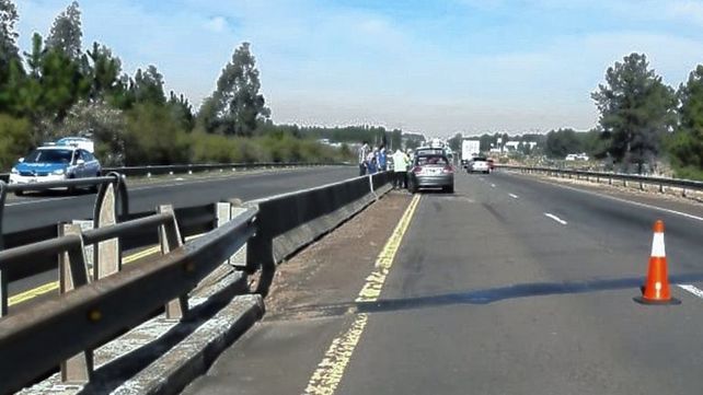 Fuerte impacto sobre ruta 14