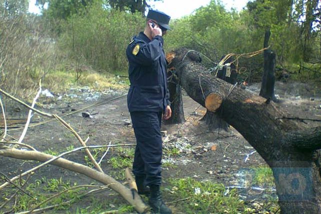 Roban e incendian cables para apoderarse del cobre y venderlo