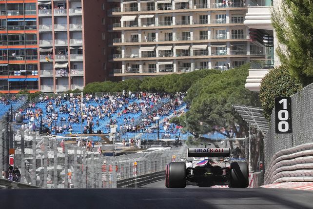 El piloto de Fórmula 1 alemán Mick Schumacher del Haas F1 Team