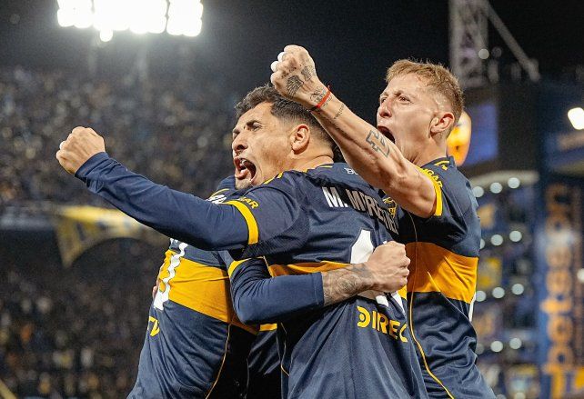 Cortó la mufa: Cavani hizo un gol y Boca le ganó 2 a 0 a Banfield