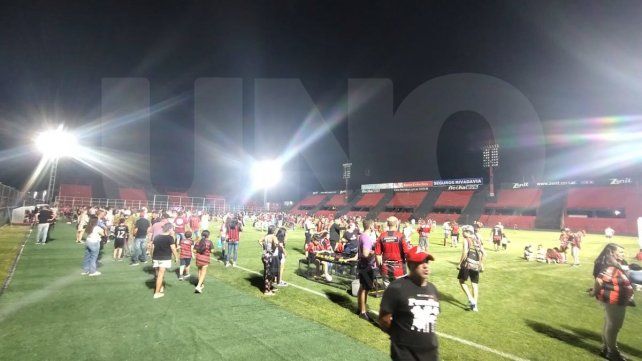 Más de 2500 hinchas de Patronato se hicieron presentes en la puesta en escena en conmemoración al primer aniversario de la obtención de la Copa Argentina