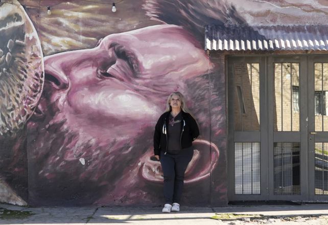 Fotogalería de La Capital: el homenaje de Rosario a Jorge Messi en La Bajada