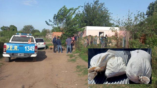 La persona robó pertenencias a un turista que se alojaban en un hostal de Victoria. Luego fue allanado por el robo de artes de pesca