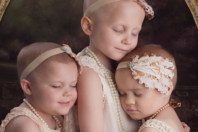 La tierna foto de tres niñas que se convirtió en un viral lleno de esperanza