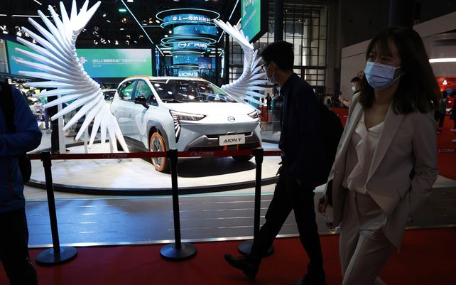 Las más espectaculares fotos del Salón del Automóvil de Shanghai 2021
