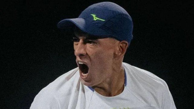 La lluvia frenó a Sebastián Báez cuando estaba por dar el golpe en el ATP Auckland