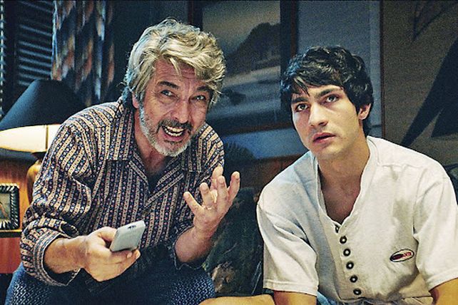 Ricardo y el Chino Darín en La odisea de los giles