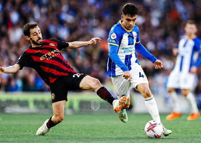 Buonanotte se sumó hace cuatro meses a Brighton y siempre mostró un progresivo crecimiento en cancha.