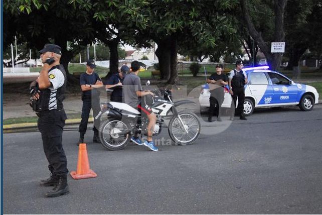 Se retuvieron 252 motos en operativos en la zona norte