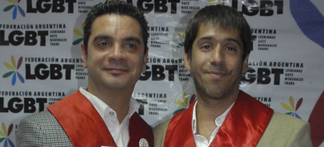 Ushuaia celebr&oacute; la primera boda homosexual de Latinoam&eacute;rica
