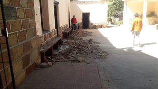 Tras el sismo en La Rioja se reportaron algunos daños en localidades del norte de esa provincia.