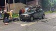 Paraná: dos personas lesionadas tras el accidente entre una moto y una bicicleta