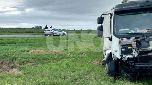 Murió un automovilista en un choque frontal con un camión sobre la ruta ...