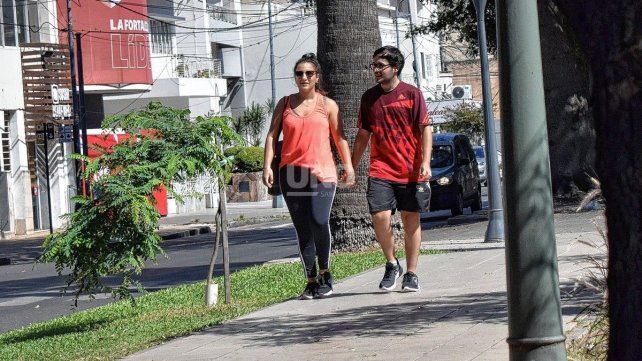 Jueves con mucho calor en la ciudad de Santa Fe