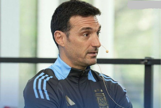 Lionel Scaloni habló en una nota.