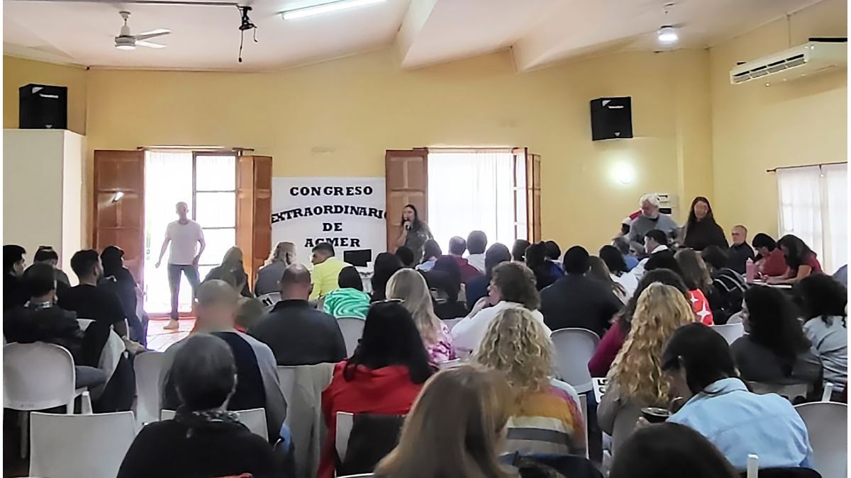 Agmer convocó a congreso extraordinario para definir plan de lucha