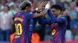 el barcelona vencio al girona y se adueno de la punta de la liga