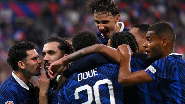 Francia reaccionó a tiempo, goleó a Bélgica y mantuvo el liderazgo en la Nations League sigue líder