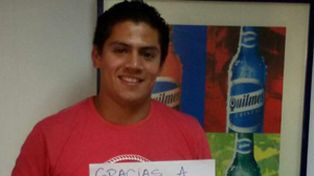 #ElPibeDeLosCajones de cerveza es rosarino y se ganó un viaje