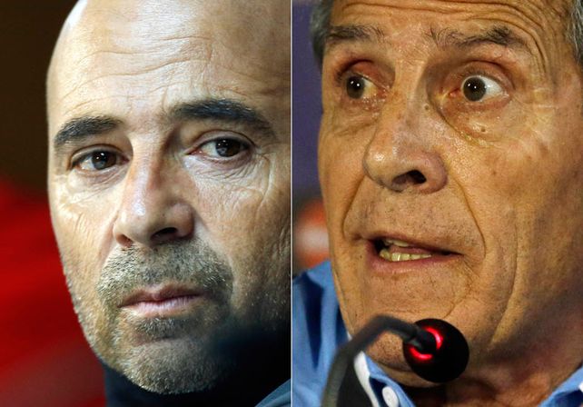 Sampaoli y Tabárez
