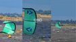Desaparición en la Setúbal y búsqueda desesperada: la novia del kitesurfista filmó el momento exacto en que cayó al agua