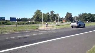 Descontrol, imprudencia y cruces en contramano en la autopista Santa Fe-Rosario