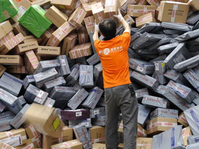 Un feriado en China batió el récord de compras online con 9 mil millones de dólares en un día