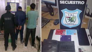 Los cuatro delincuentes quedaron tras las rejas