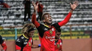 Jacson Pita, delantero que viene de quedar libre en Deportivo Cuenca, vinculado a Unión en el mercado de pases.&nbsp;