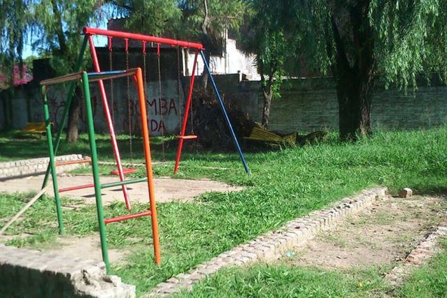 La vecinal Del Tránsito puso en condiciones la plaza del barrio
