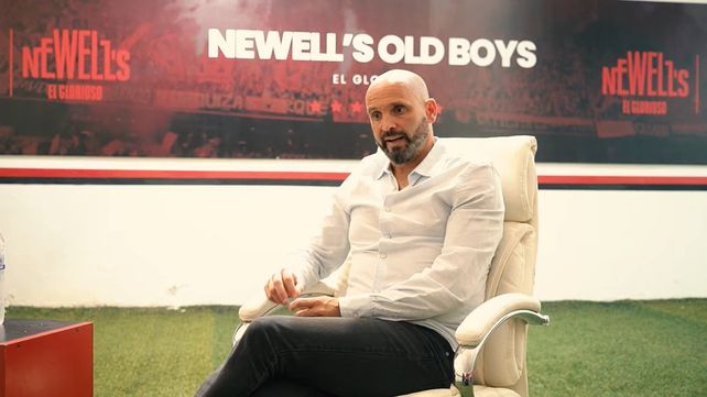 El director deportivo dio sus conceptos en la página oficial de Newell’s. 