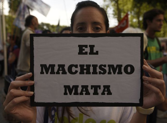 Una de las marchas en contra de la violencia machista que se hicieron en Rosario.&nbsp;