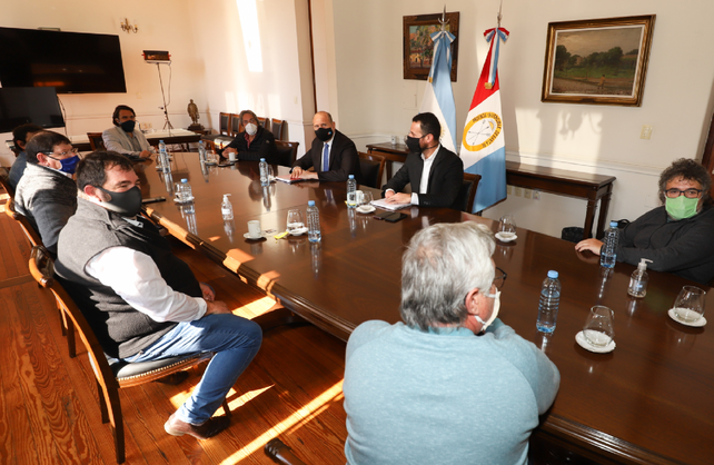 Perotti recibió a acreedores de Vicentin y sindicatos