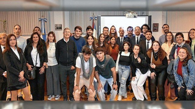 Los participantes en el Juicio por jurados del caso Justo José de Urquiza.