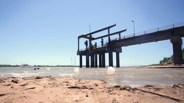 Se rompió una bomba de agua en la Toma Nueva de Paraná