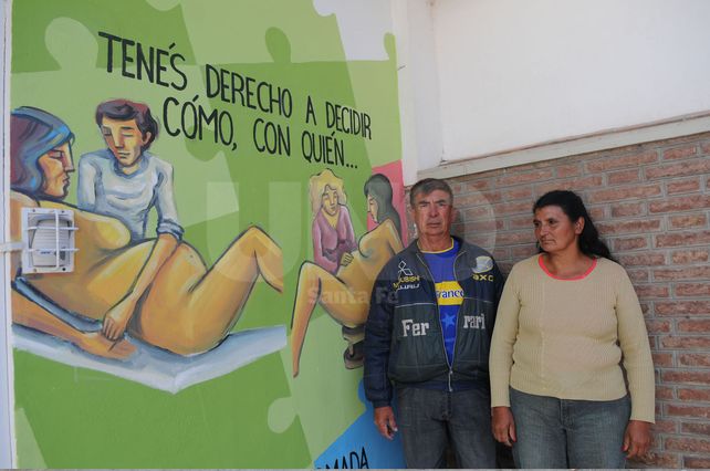 Dolidos. Los familiares de Ana María estuvieron en Santa Fe al cumplirse un nuevo aniversario de su muerte.